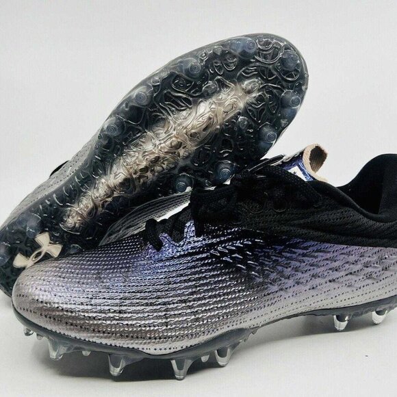 NWT Under Armour Women's Blur Smoke MC Football Cleats - Picture 2 of 5